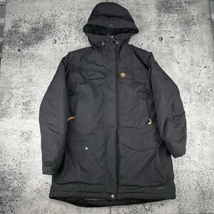 Fjallraven Women's Nuuk Parka 89655 Black Medium Winter Jacket